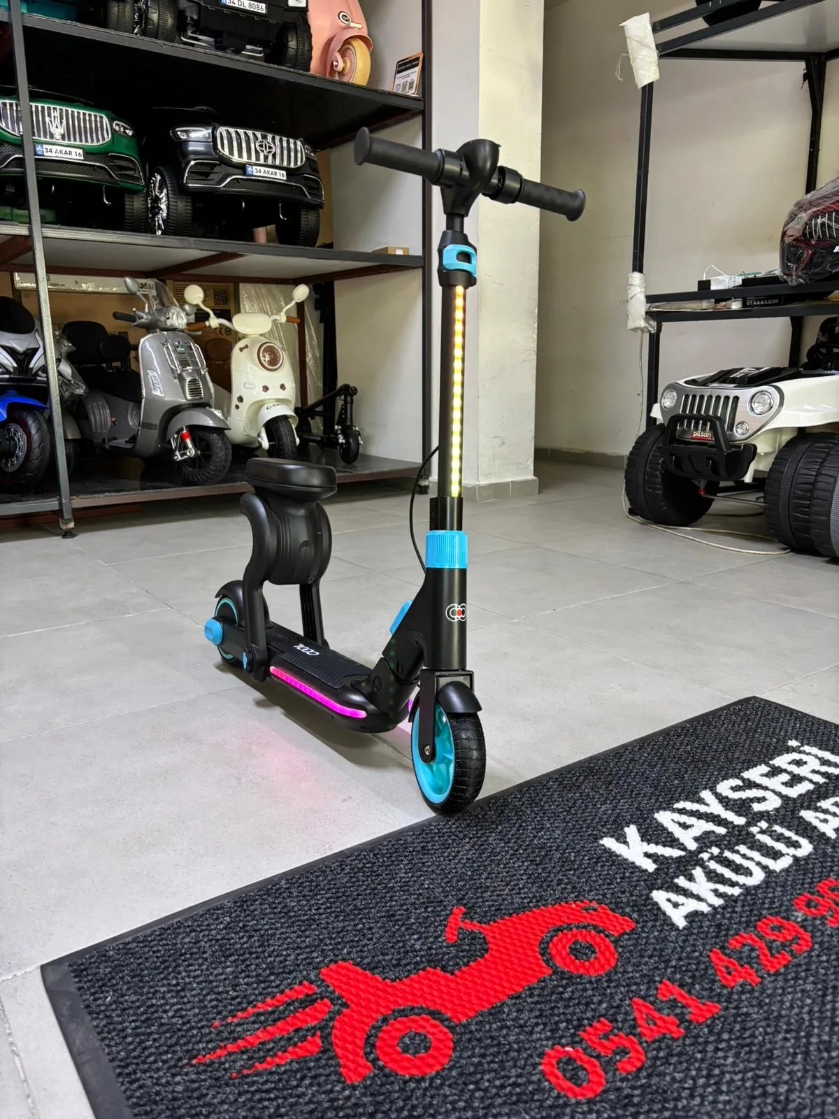 OTURAKLI ÇOCUK SCOOTER 